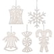thumbnail image 2 of Copo de nieve de decoración de Navidad, caramelo, bastón, campana, juego de colgante de árbol de Navidad Wmkox8yii  fhajkh1939, 2 of 5