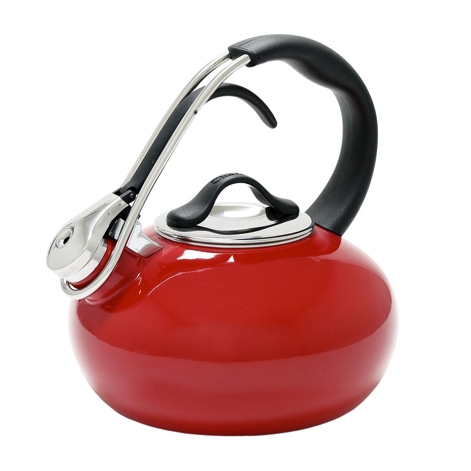 Chantal 1.8 Qt. Classic Loop Tea Kettle(Chili Red)