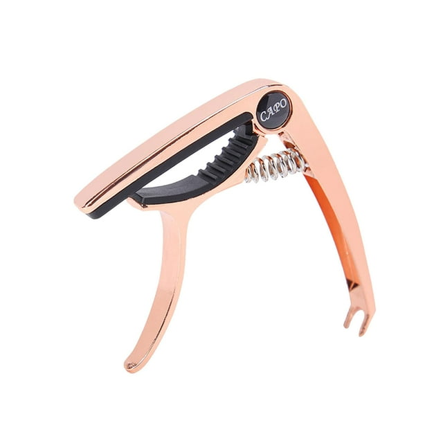TISHITA Accessoires de Réglage de Guitare Électrique Pièces de Rechange Capo Acoustique Rose Doré
