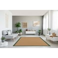 thumbnail image 2 of Linon Athena Machine Tufted Wool 8'x11' Rug in Cork and Green, 2 of 6