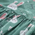 thumbnail image 5 of BOOMNY Toddler Baby Girls Romper Sleeveless Jumpsuits for Girls Cartoon Graphic Loose Breathable Spaghetti Strap Long Pants With Pocket, 5 of 8