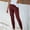 Wine Boho Pants for Women, variant on CZHJS Women's Solid Color Pants Summer Trousers Elastic Waist Fashion Comfy Long Palazzo Pants Light Weight Fit Wide Leg Beach Trousers with Pockets Baggy Slacks Wine S