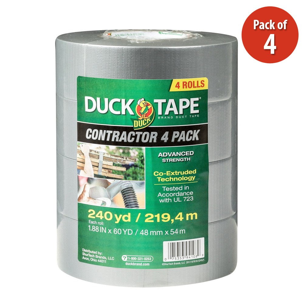 Contractor Grade Co-Extruded Duct Tape 1.88" x 60yd 