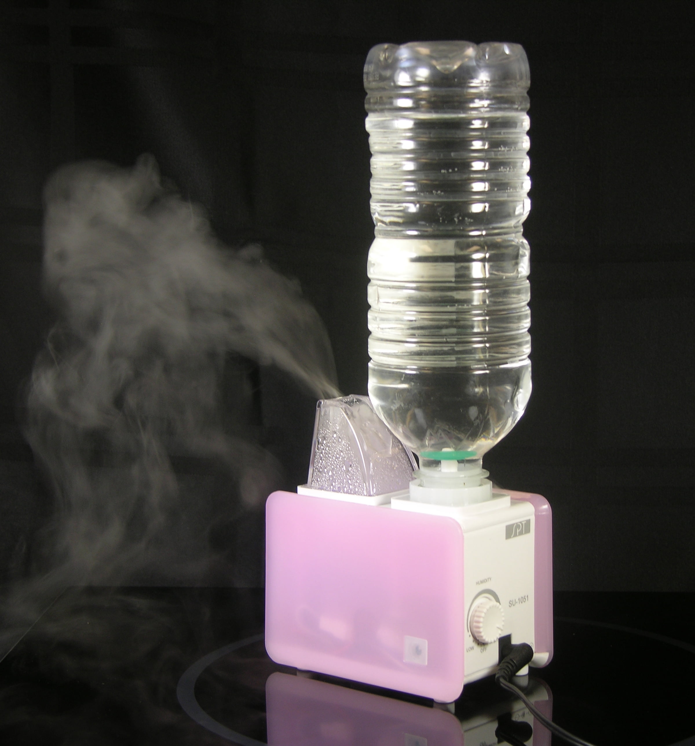 SunpentownPersonal Humidifier (Pink/White)