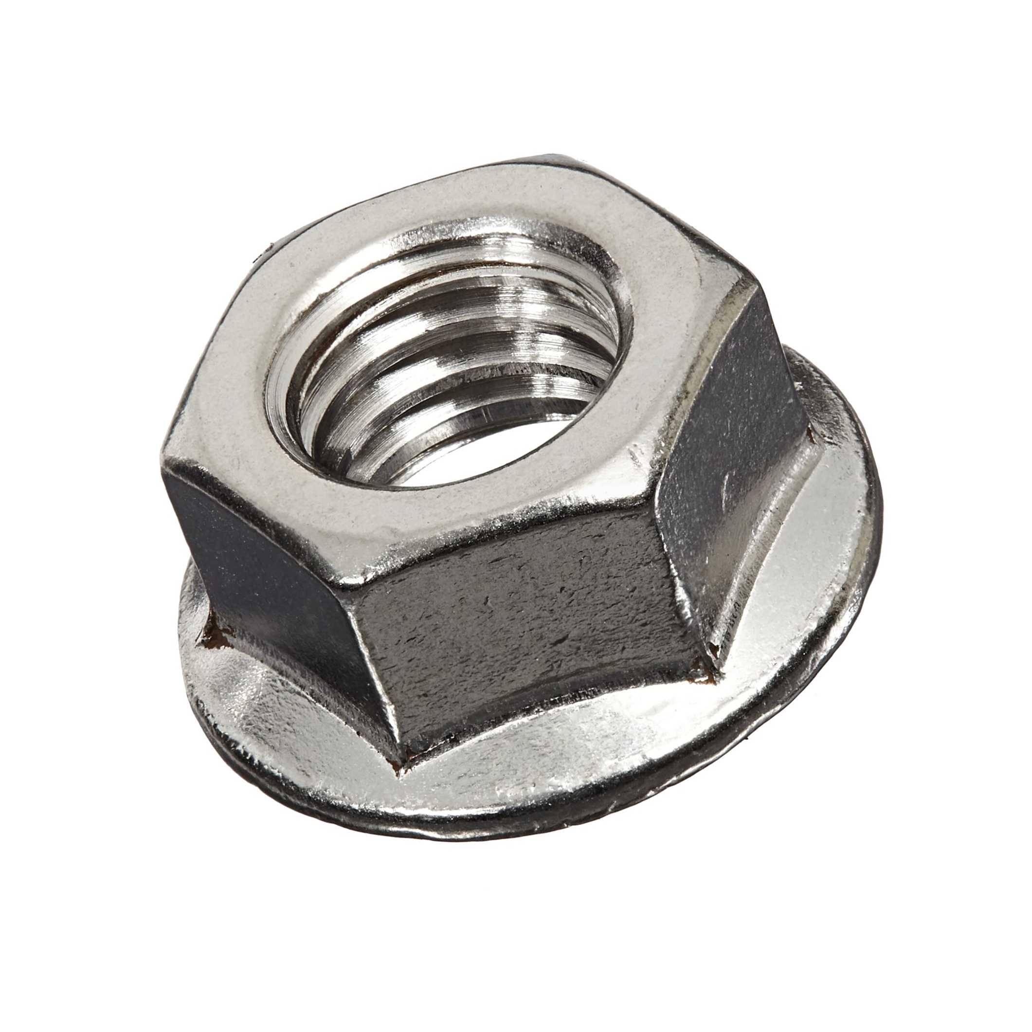 Stainless Steel 10-32 Serrated Flange Nut pack of 20 Stainless Steel 10-32 Serrated Flange Nut pack of 20