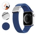 thumbnail image 3 of Watch Strap Compatible for Apple Watch,Adjustable Buckle,Stretchy Braided Strap for 42/44/45MM, 2Pcs, 3 of 5