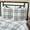 Green, White, variant on VHC Brands Plaid Euro Sham, Black, 26x26