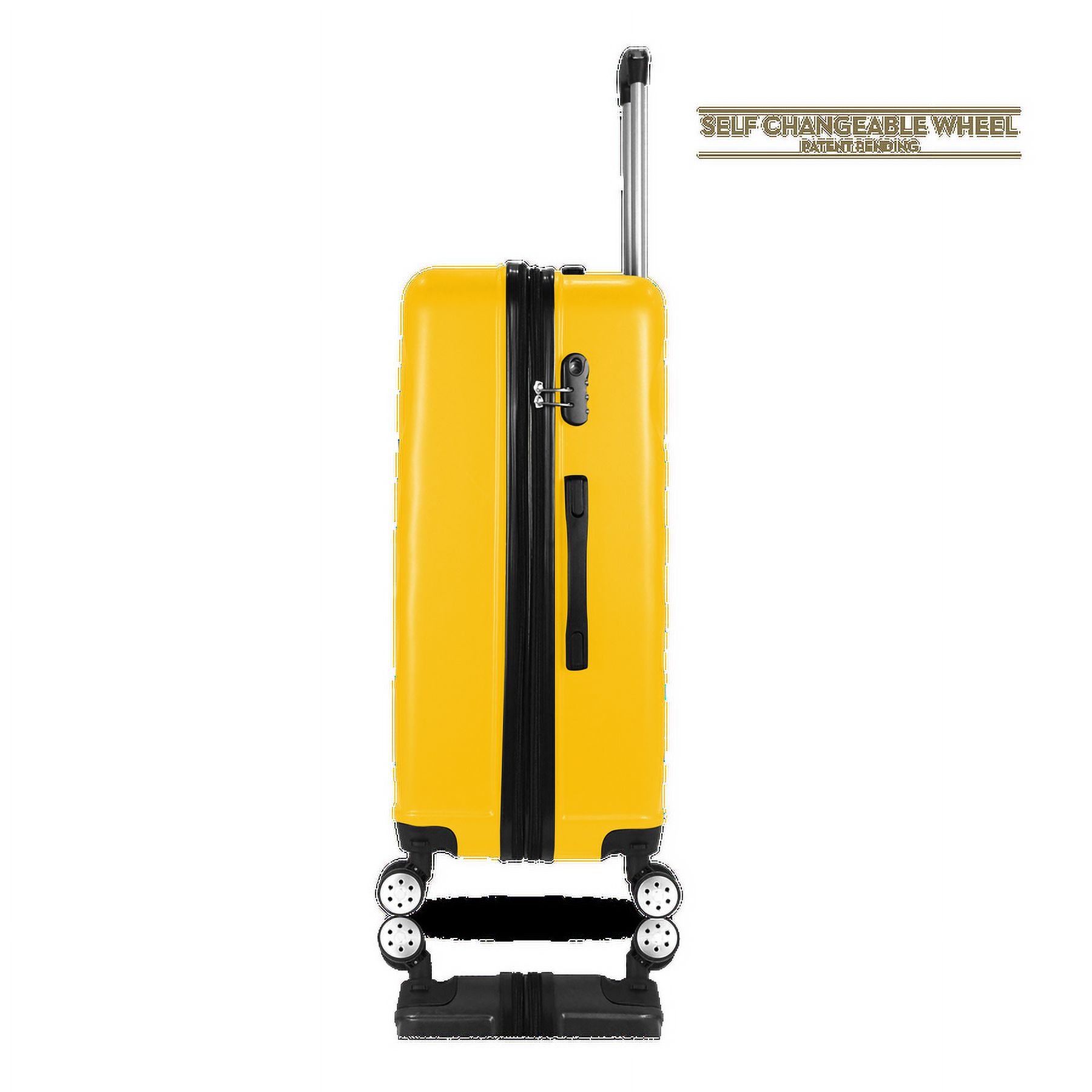 MUTEVOLE 20" Carry-On Luggage Bag Travel Suitcase - image 3 of 4