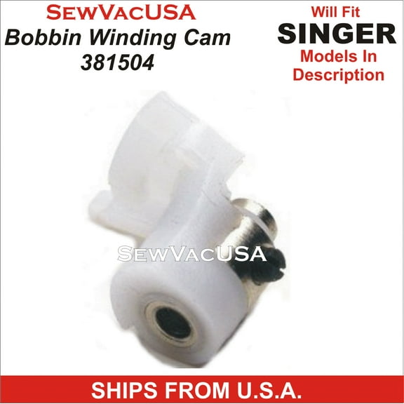 Singer Compatible Bobbin Winder Actuating Cam 381504 See Description For Models