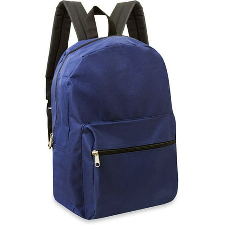 Basic 16'' Front Pocket Backpack - Walmart.com