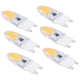 thumbnail image 3 of uds G9 bombilla LED COB 500LM bombilla para lámpara de techo bombilla de lámpara de pared de silicona para dormitorio Oficina 220V blanco cálido 3000K, 3 of 14