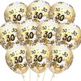 thumbnail image 3 of 10 globos de fiesta para celebraciones de cumpleaños y aniversario, 30 lentejuelas 30_ lentejuelas, 3 of 3