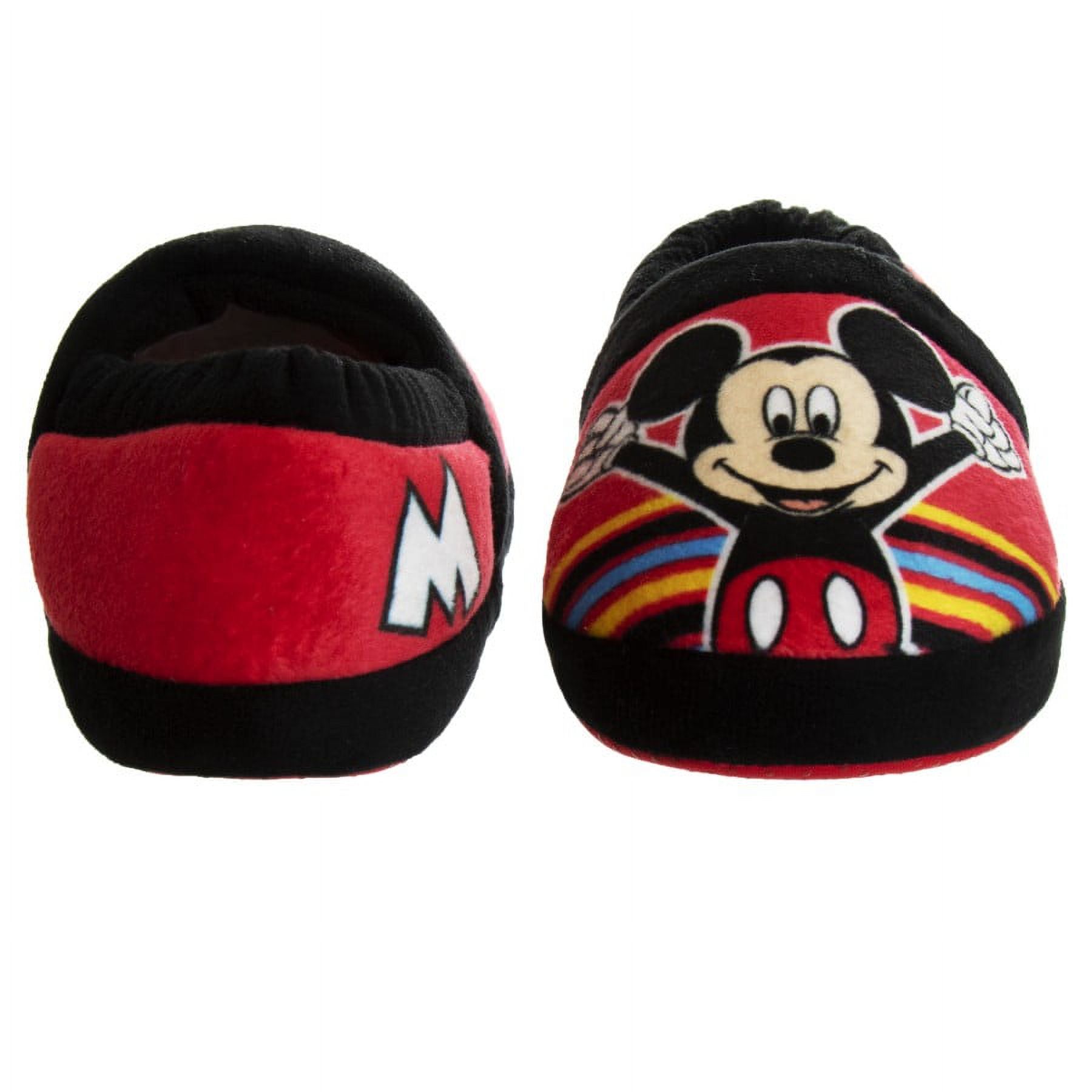 Disney Mickey Mouse Toddler Boys Nylex Fabric House Slippers