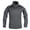 Color Block, variant on Cargo Long Sleeve Top for Men Half Zip Stand Collar Color Block Outdoor Hiking Trip Workout Pullover XL