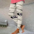thumbnail image 5 of Wowcloth Women's Brushed Christmas Halloween Ankle Length Seasonal Printed Leggings S-XL, 5 of 5