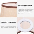 thumbnail image 2 of Tersarium Fabric Lamp Shade Cloth Clip On Chandelier Lamp Shades Linen Lampshade for Table Chandelier Wall Lamp Living Room, 2 of 10