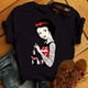 thumbnail image 2 of Nuevas camisetas de moda para mujer, camiseta con estampado de princesa Punk, ropa de manga corta, camiseta Kawaii de Disney, camisetas para mujer, ropa de calle, 2 of 5