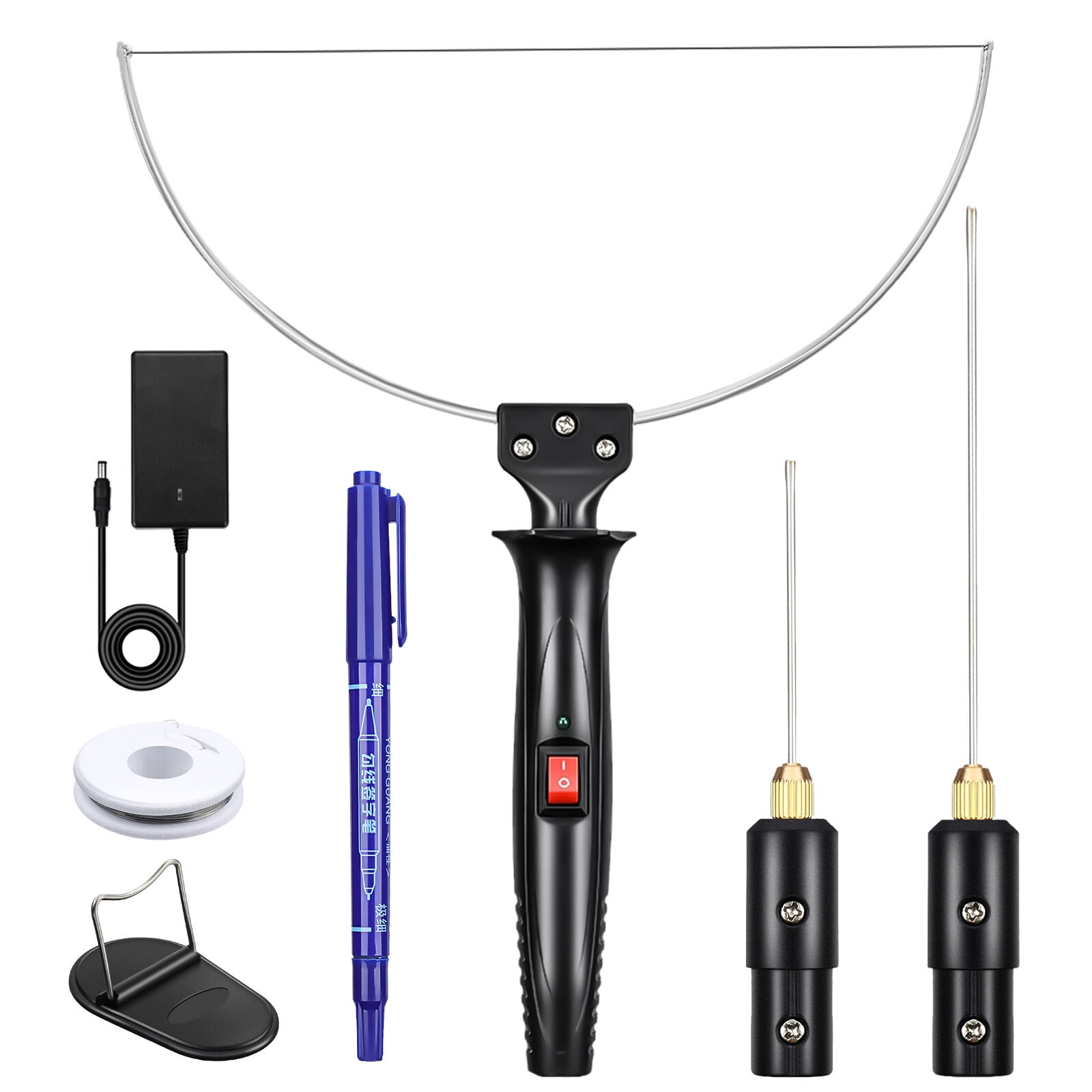 9PCS Electric Foam Cutter Electric Cutting Machine Pen Tool Kit Styrofoam Cutter