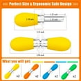 thumbnail image 3 of 16 Pcs/ 8 Pairs Corn Cob Holders, Interlocking Design Corn Holders, Stainless Steel Corn on the Cob Holders, Corn Holders for Corn on the Cob for BBQ Camping Parties Home Cooking, 3 of 6