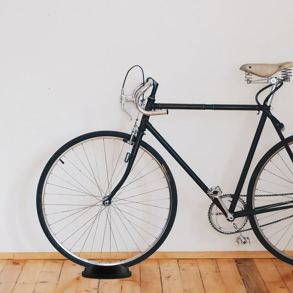 Amosfun Bicycle Trainer Stand Plastic Black Cyclists Indoor Riding Support 1Pcs