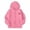 B-Pink380, variant on JAJAHO Girls Zip Up Hoodie Sweatshirt With Pockets Cherry Print Long Sleeve Jacket For Kids 5-14Y