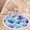 Color 2, variant on Washable Non Slip 3ft Round Rug, Vintage Bookshelf Library Bookshelf Wooden Bookshelves Circle Area Rugs with Tassels Carpet for Nursery Bedroom Living Room Playroom Tent rug Tent Castle