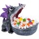 thumbnail image 1 of Bandeja para caramelos con forma de dinosaurio: escultura de resina para el hogar, plato decorativo y organizador novedoso., 1 of 3