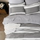 thumbnail image 3 of Juego de cama Bedsure Queen, edredón, 7 piezas, color gris escarchado, 3 of 7