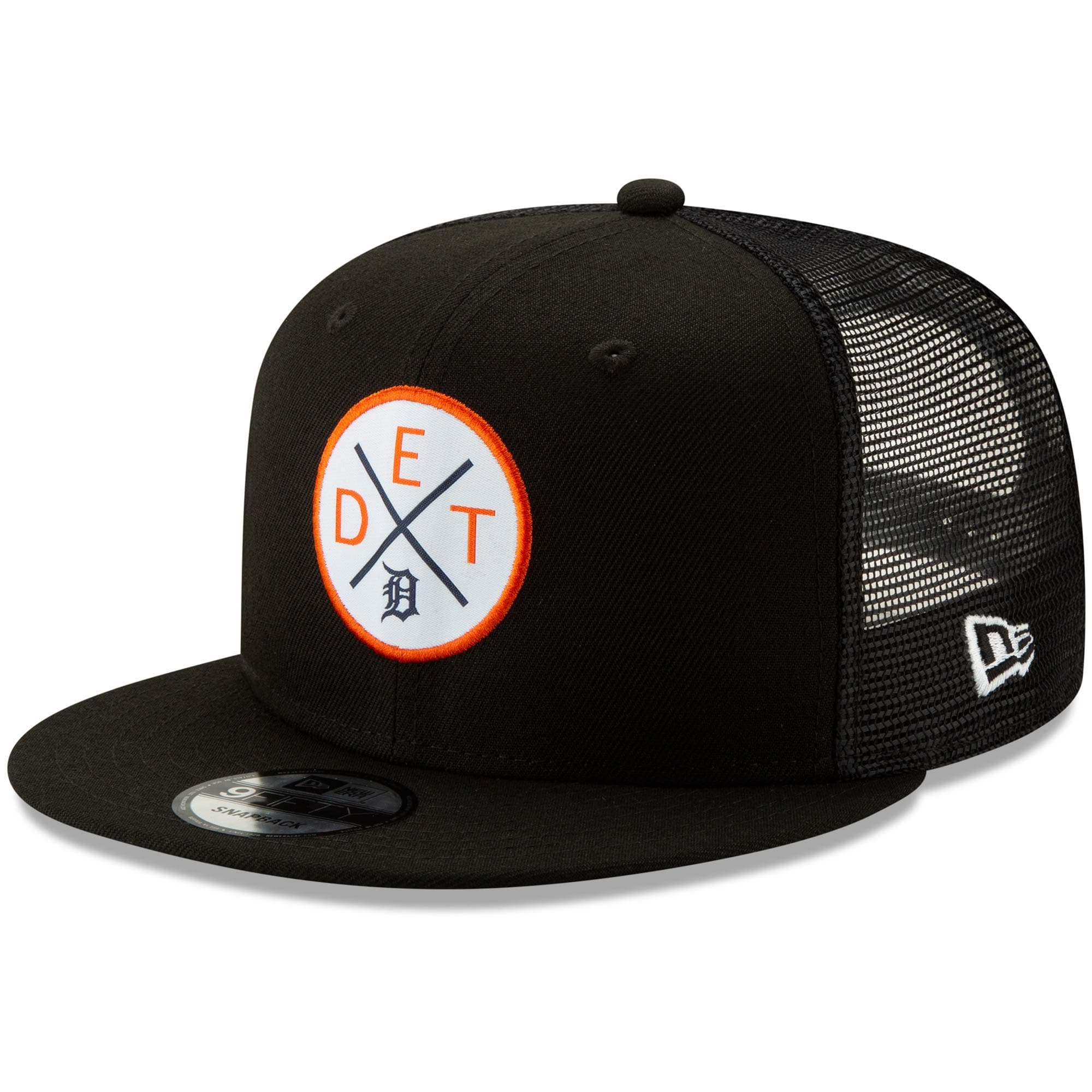 Men's New Era Black Detroit Tigers Vert 