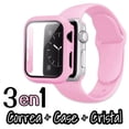 thumbnail image 4 of Correa para Apple Watch compatible con 38mm / 40mm de Silicón + Case Protector de pantalla con Cristal Templado. Mamá Pulpo  Silicón con case, 4 of 5