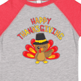 thumbnail image 4 of Inktastic Happy Thanksgiving Cute Turkey in Pilgrim Hat Boys or Girls Toddler T-Shirt, 4 of 5