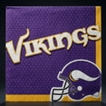 thumbnail image 3 of Amscan Minnesota Vikings NFL Lunch Napkins – 6.5", 32 Count, 3 of 6