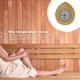 thumbnail image 5 of Cateissary Termómetro Artesanía Superficie de vidrio Medidores de humedad Accesorios de habitación Dulce regalo Práctico higrómetro de Decoración del hogar, 5 of 6