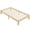 Natural Wood, variant on Ktaxon 12" Deluxe Wood Platform Bed Frame, Twin Bed Frame, Mattress Foundation, Natural Wood Finish, Twin