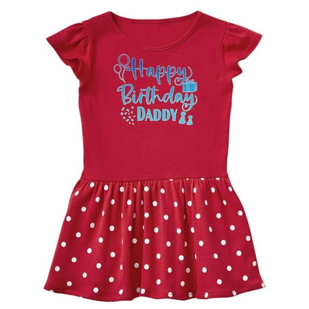 

Inktastic Blue Happy Birthday Daddy Gift Baby Girl Dress
