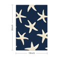thumbnail image 3 of 6 Pcs Funny Kitchen Towels,Summer Ocean Starfish Microfiber Dish Towels,Kitchen Tea Towels,Kitchen Towel Set (18" X 26"), 3 of 3