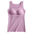 thumbnail image 3 of zuwimk Women Bra Full Coverage,Women's Full Coverage Comfort Wirefree Bra Purple,XL, 3 of 5