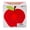 Red, variant on Apple Squishy Shape Stress Ball For Office Desk- Soft Squeeze Comfort