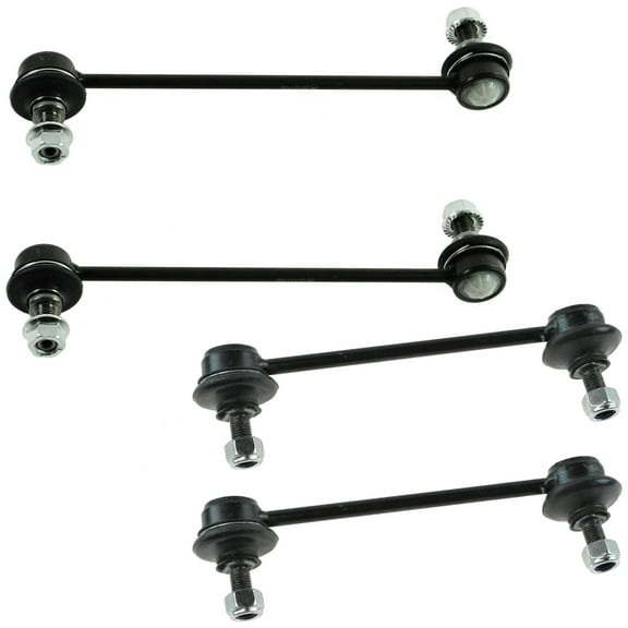 TRQ 4 Piece Kit Stabilizer Sway Bar End link LH RH for 07-10 Hyundai Elantra PSA55970 Fits select: 2010 HYUNDAI ELANTRA TOURING