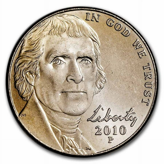 2010-P Jefferson Nickel BU