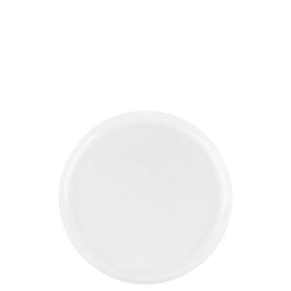 (10 PACK) EcoQuality 6.3" inch White Round Plastic Plates - Disposable China Like Party Plates, Heavy Duty Dessert Plates, Salad Plate, Dessert, Wedding, Baby Showers, Receptions,Serveware