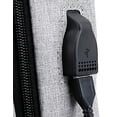 thumbnail image 3 of Set de 2 Mochilas Color gris ejecutiva unisex ideal para laptop PERFECT SPACE, 3 of 5