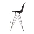 thumbnail image 2 of Heavenly Collection Black & Chrome Bar Stool, 2 of 3