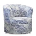 thumbnail image 1 of Timeless Swivel Blue Chair ,Walmart Exclusive, 1 of 3
