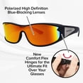 thumbnail image 2 of Gafas de Sol Polarizadas Battlevision Envolventes HD Unisex, 2 of 4