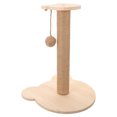 thumbnail image 3 of Shisuyan Cat Scratching Post Toy Cat Sisal Tree Scratch Post Wooden Hemp Rope Cat Scratcher Post, 3 of 9