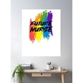 thumbnail image 2 of Future Nurse Poster Wall Art, Modern Wall Decor, 24x36 UNFRAMED, 2 of 3