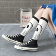 thumbnail image 5 of Sigee Cute Ghost Simple Drawing for Socks for Men Women Socks Stocking Compression Socks, 5 of 6