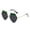 Black, variant on Fruit Shaped Metal Sunglasses with Hollow Design and UV Protection for Parties Halloween and Outdoor Activities Black