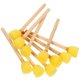 thumbnail image 2 of 10 esponjas para pintar con mango, ideales para manualidades y pintura., 2 of 7